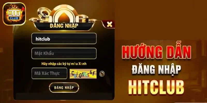 Hướng dẫn đăng nhập Hit Club cơ bản