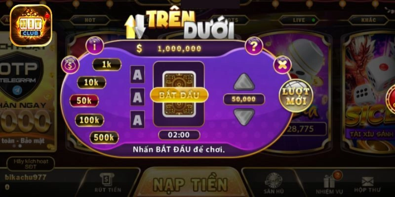 Chinh Phục Mini Game Trên Dưới Tại Hitclub Với Các Mẹo Nhỏ